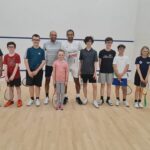 Opportunities for our juniors to play with professional squash players